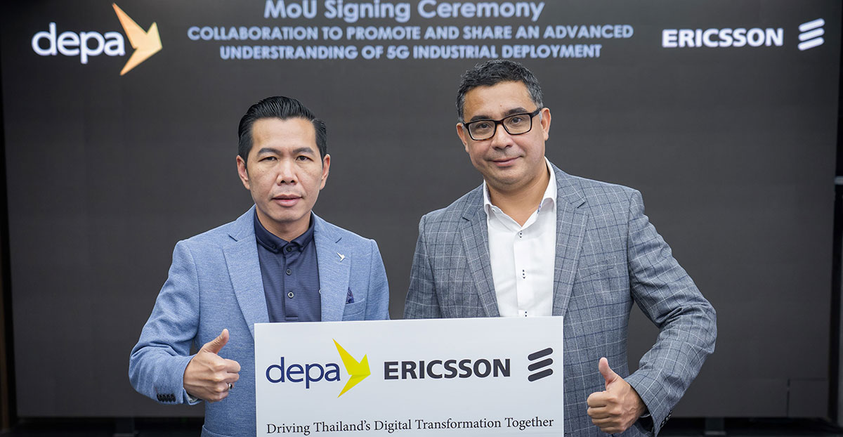Ericsson & depa Join Forces to Drive 5G Digital Transformation in Thailand