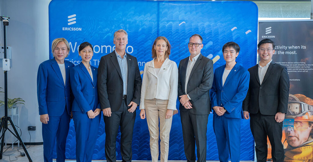 Swedish Ambassador’s Visit to Ericsson 5G Studio further strengthens collaboration between Sweden and Thailand