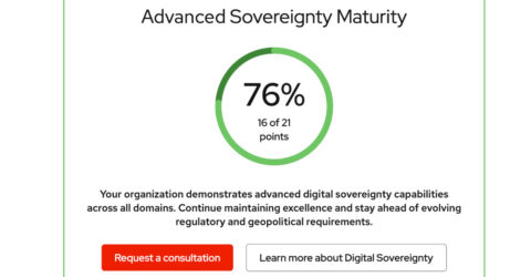 องค์กรมีอำนาจควบคุมด้านดิจิทัลได้เบ็ดเสร็จเพียงใด ทำความรู้จักเครื่องมือประเมินความพร้อมด้านอธิปไตยดิจิทัลจากเร้ดแฮท
